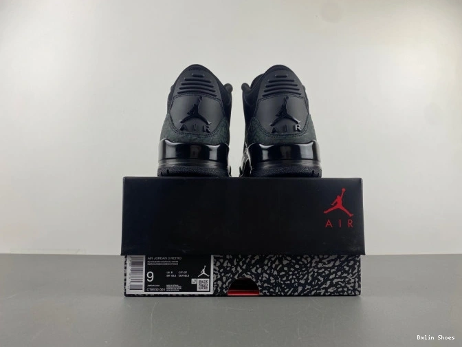 Bmlin Shoes Jordan 3 Black Cat CT8532-001 Air 0824